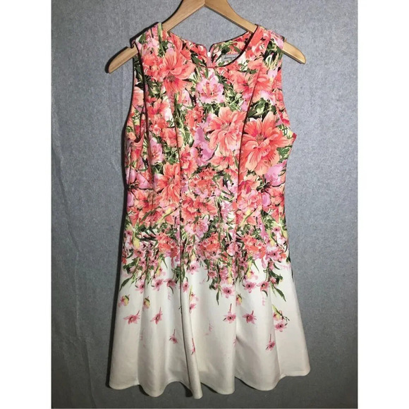 Womens Danny and Nicole Dress Formal Floral Wedding Flower Girl Pageant - Picture 1 of 6